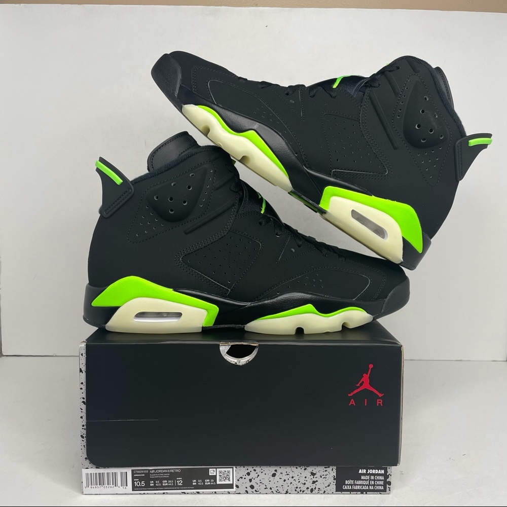 Nike Air Jordan 6 Retro “Electric Green” NEW 2021 - Picture 1 of 4